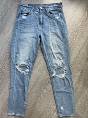 American Eagle ripped skinny jeans